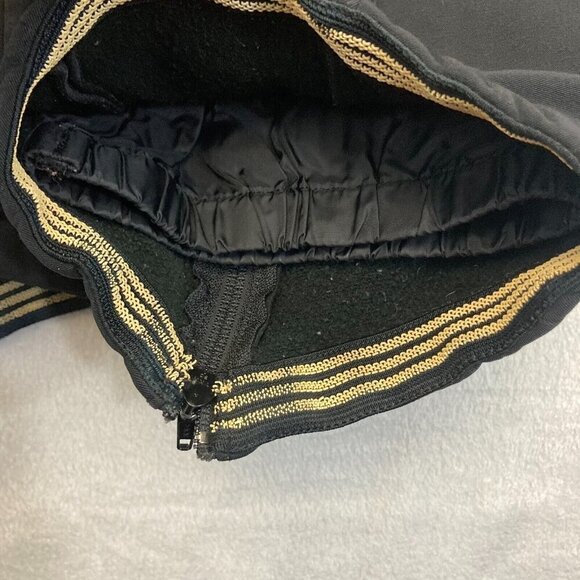 Vintage Nils Skiwear Snow Pants Womens Size 10 Stretch Ski Snow Black Zip Ankle - Picture 13 of 16